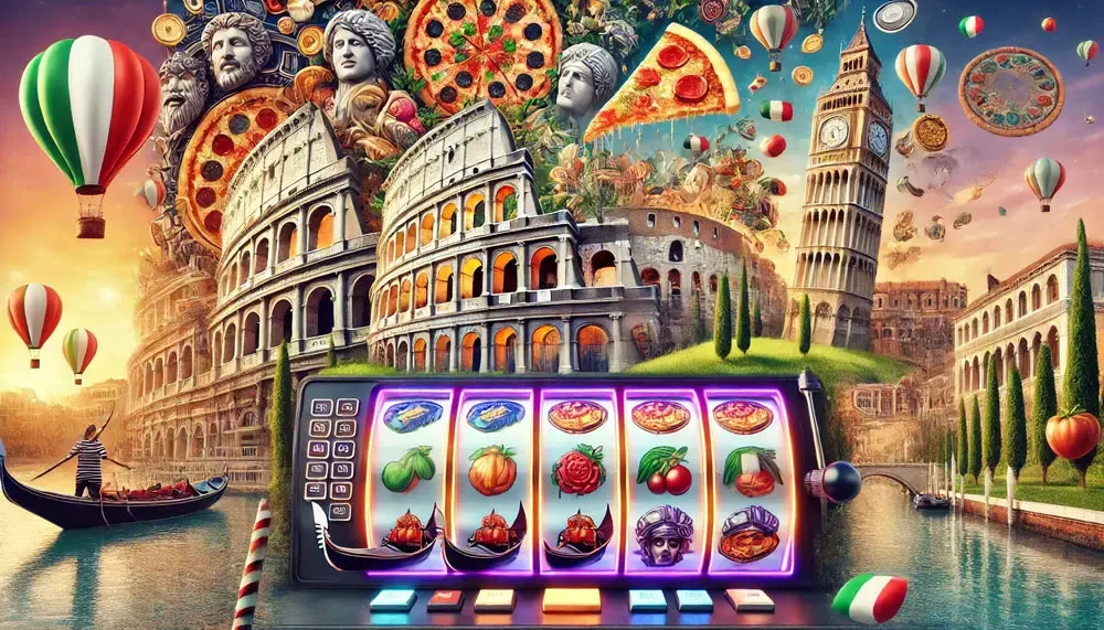 Spielautomaten mit Italien-Thema