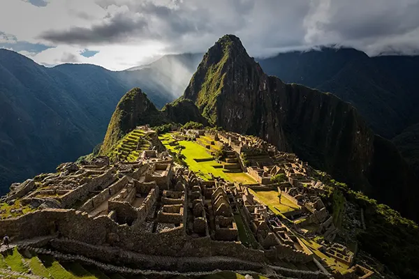 Sítio antigo Peru