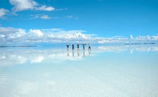 Bolivian salt hotel